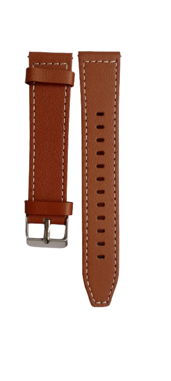 Ремешок для часов экокожа 175х20 мм Brown (3786) Ремешок для часов экокожа 175х20 мм Brown (3786)