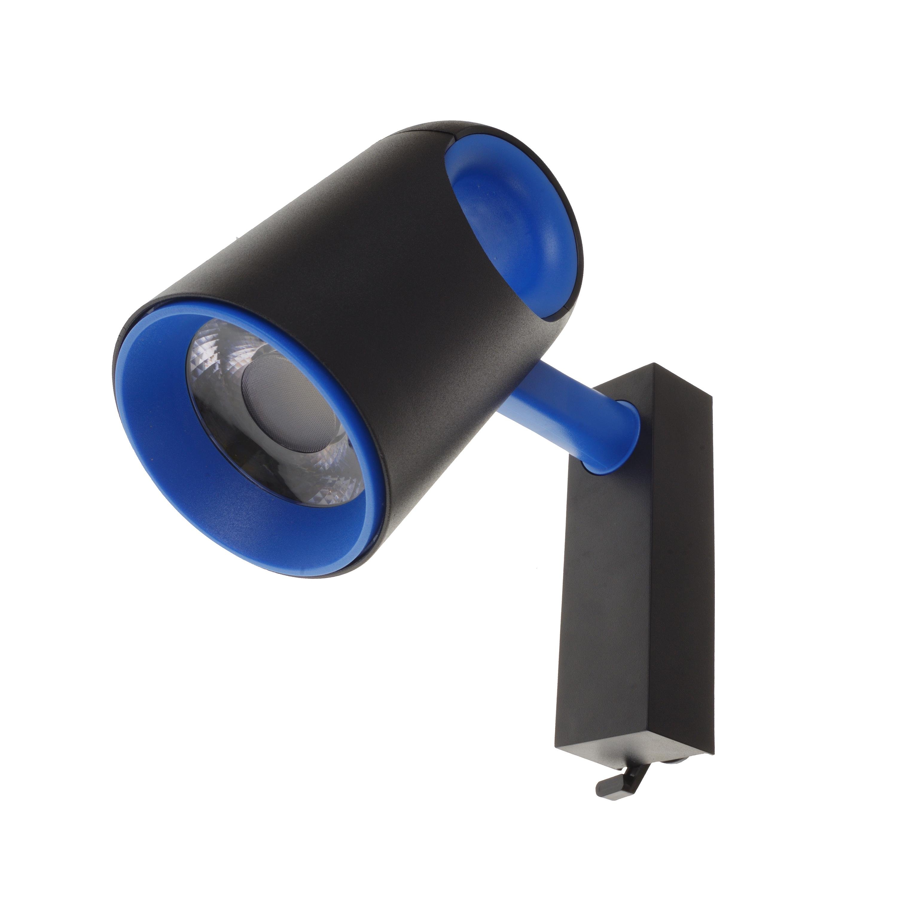 Трековий світлодіодний світильник Brille KW-235/30W NW BK/BL