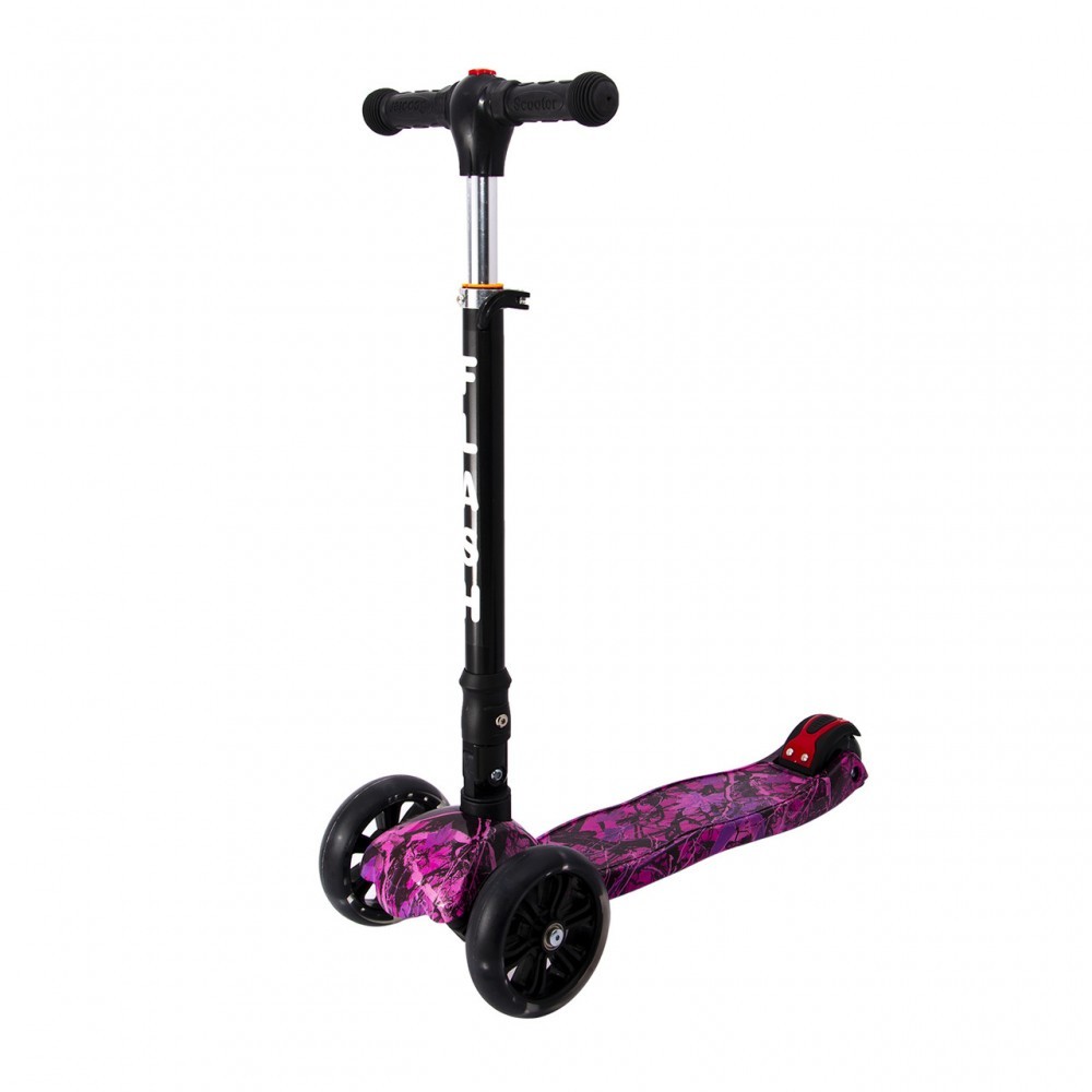 Самокат детский Scooter Smart Lander до 80 кг широкие колеса Forest Pink (2T1021) Самокат детский Scooter Smart Lander до 80 кг широкие колеса Forest Pink (2T1021)