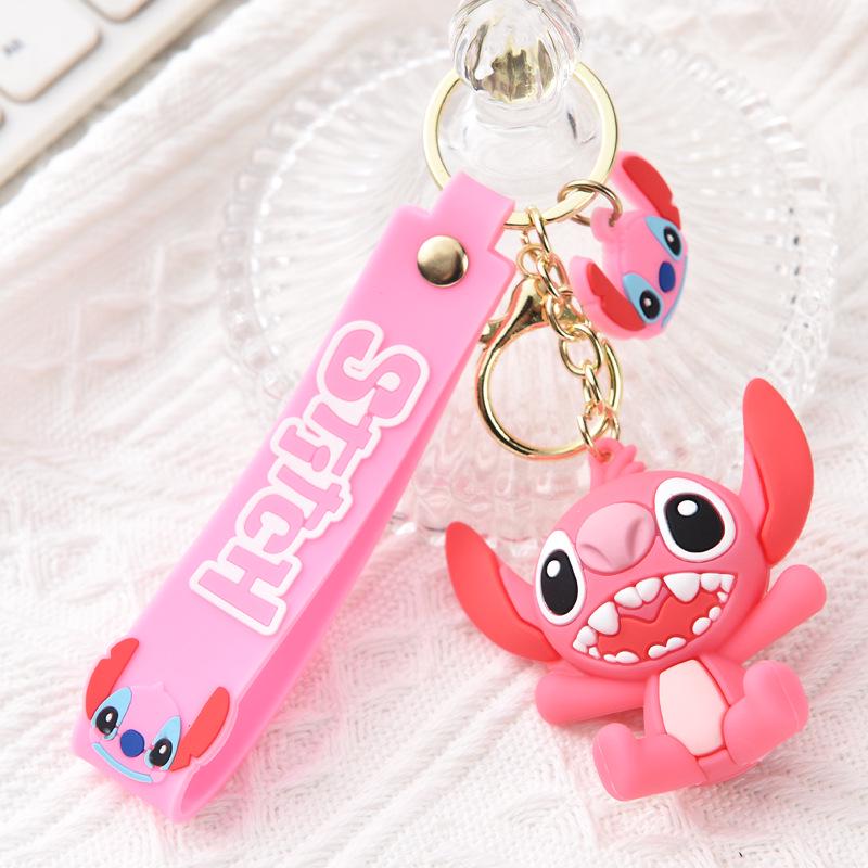 Брелок для ключей Stitch Lilo & Stitch Disney Розовый (005)