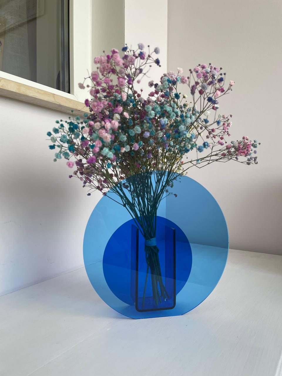 Ваза декоративная пластиковая (AWN-00448)