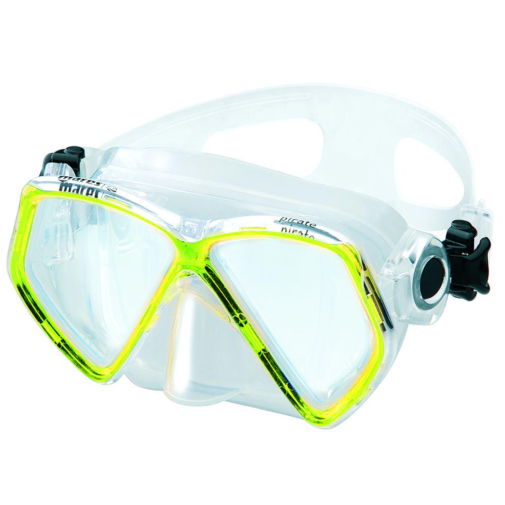 Маска для снорклинга Mares Pirate Jr детская Желтый (411321.CLYL)