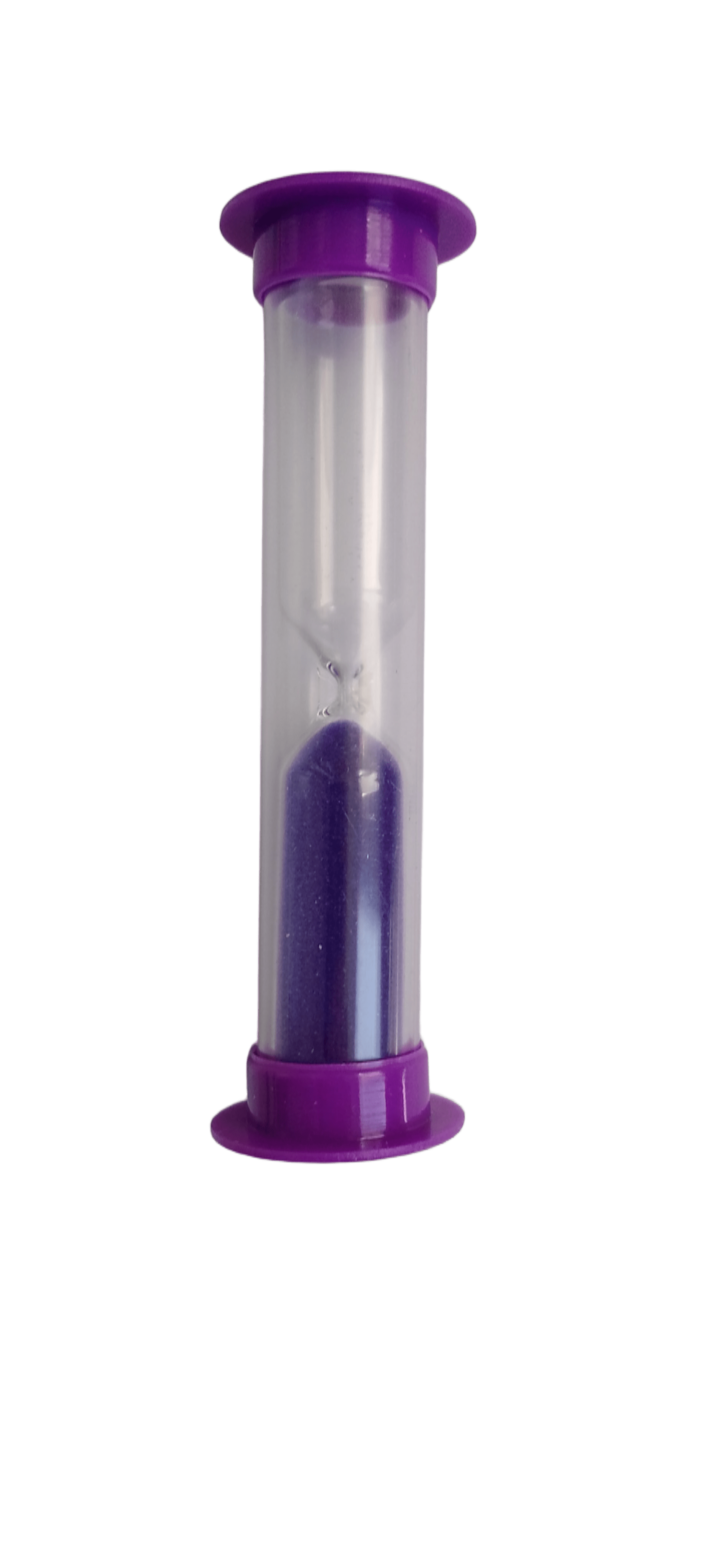 Часы песочные Hourglass на 1 мин стекло в тубе 2х9 см Фиолетовый (797D)