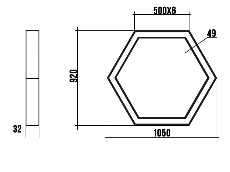Подвесной светильник светодиодный LEDUA Шестиугольник драйвер снаружи 220V 108W 13000 Lm 4000К (25344274) - фото 2 Подвесной светильник светодиодный LEDUA Шестиугольник драйвер снаружи 220V 108W 13000 Lm 4000К (25344274) - фото 2