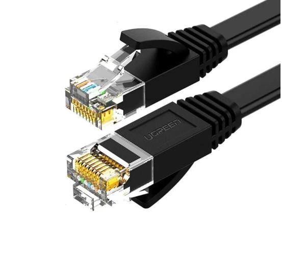 Кабель сетевой UGREEN Cat 6 U/UTP Lan Flat Cable 3 м Black