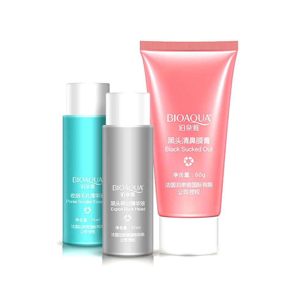 Набор Lesko BIOAQUA 3в1 для удаления черных точек Набор Lesko BIOAQUA 3в1 для удаления черных точек