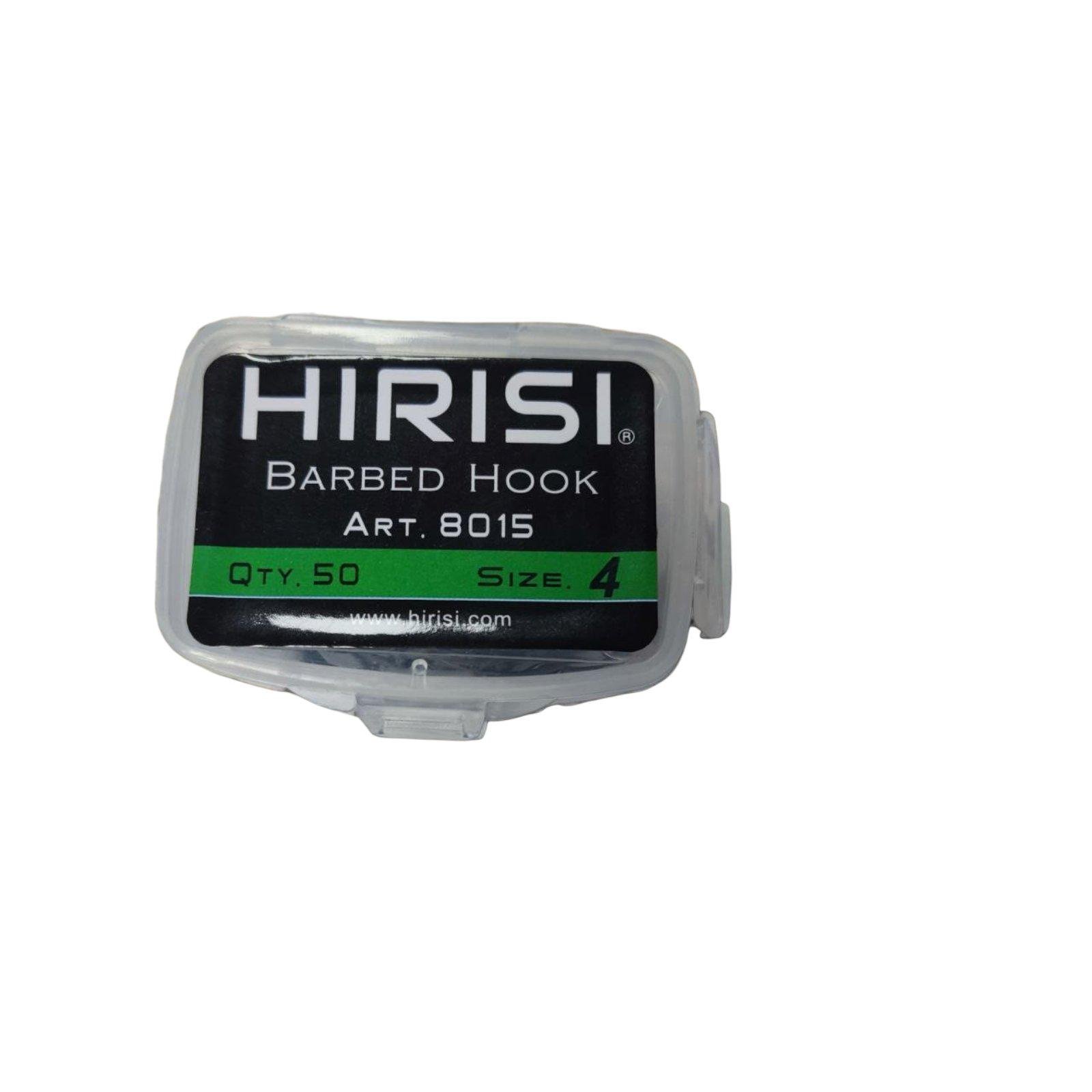 Крючки рыболовные Hirisi B8015 №4 50 шт. (B8015-4) - фото 1