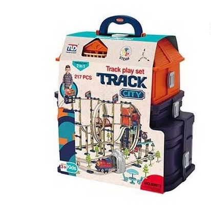 Трек 89973 потяг звук 217 елементів двері будинку відчиняються у боксі