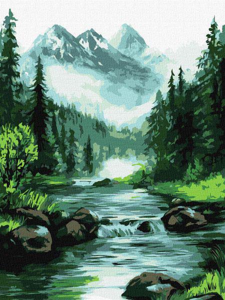 Картина за номерами Ideyka Таємниче джерело 30x40 см (Id-KHO6371)