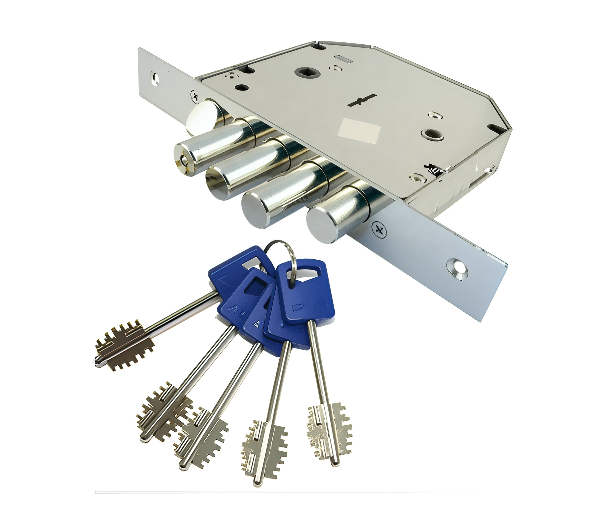 Замок врезной APECS T-21/S6-L-NI левосторонний Никель (2189580147)