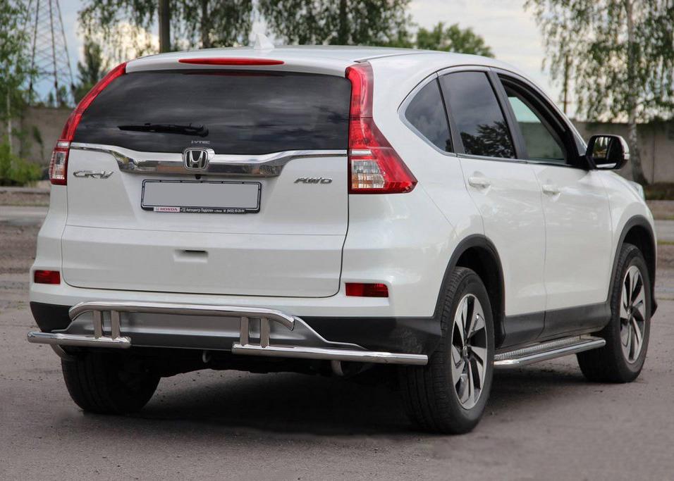 Задняя дуга AK003-21 CAN для Honda CRV 2012-2016 гг. нержавеющая сталь Хром