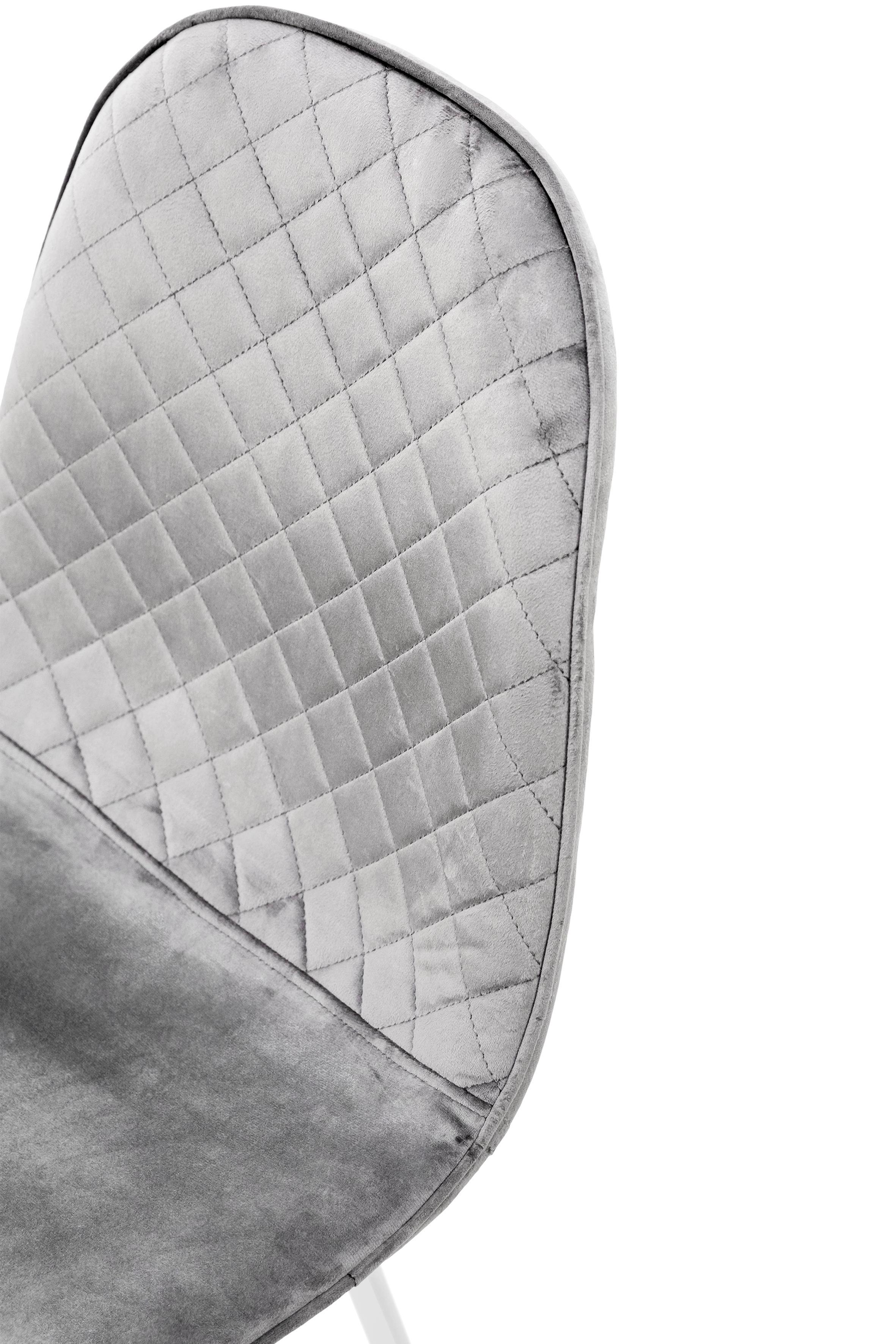 Стілець для кухні та вітальні ГРЕЙС Марс 430х860х490 мм Білий/Сірий (GAА0056398) - фото 6 Стілець для кухні та вітальні ГРЕЙС Марс 430х860х490 мм Білий/Сірий (GAА0056398) - фото 6