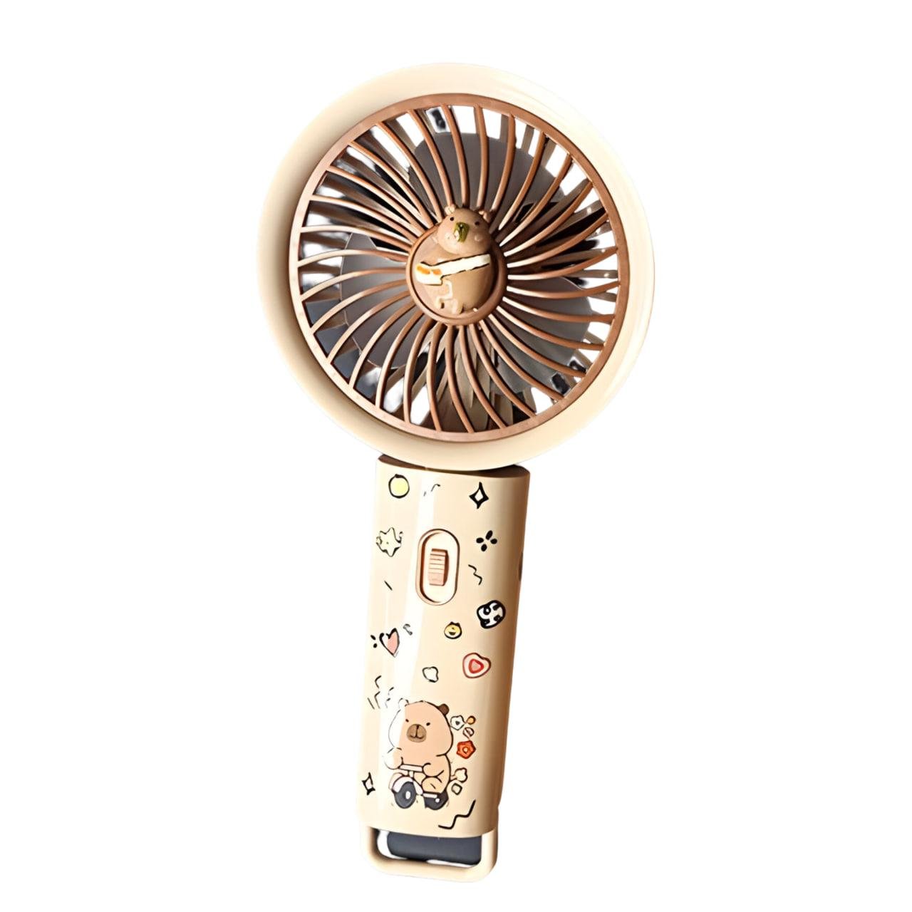 Детский вентилятор Капибара Бежевый (SD-05) - фото 1