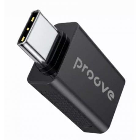 Перехідник Proove OTG Extension USB to Type-C Black (HBEX00101001)