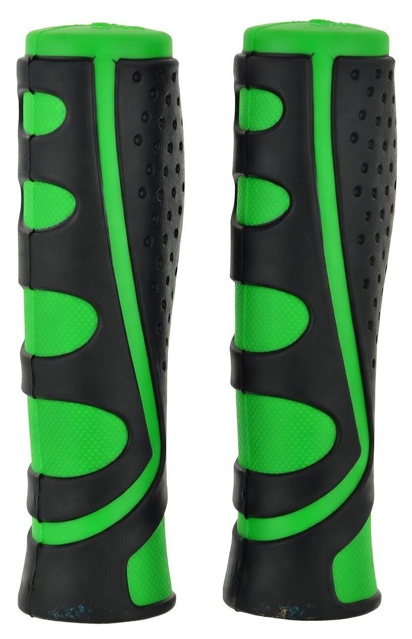 Грипсы для велосипеда Черно-зеленый (VR-11092) Грипсы для велосипеда Черно-зеленый (VR-11092)