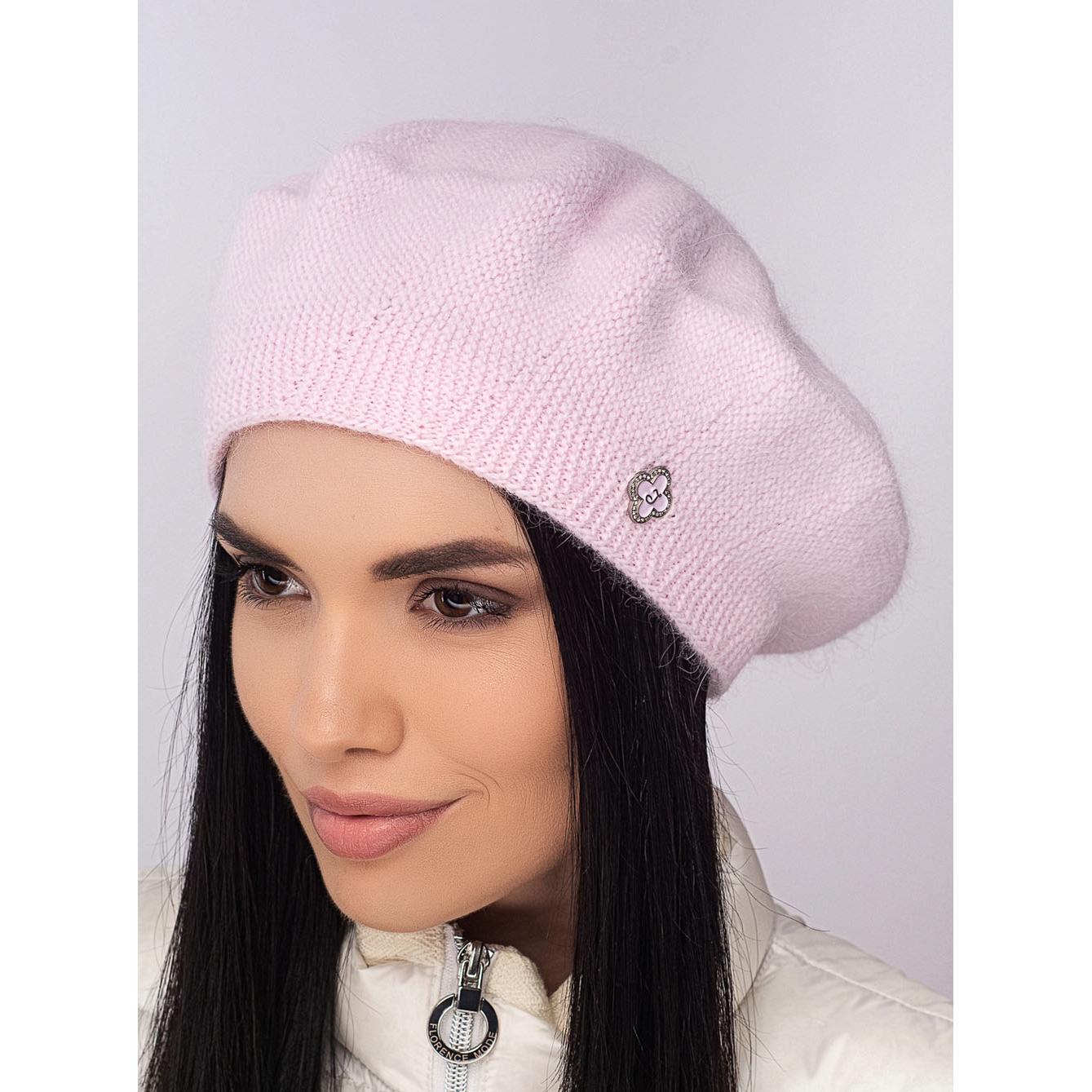 Берет женский одинарный Leks Калина one size Лотос