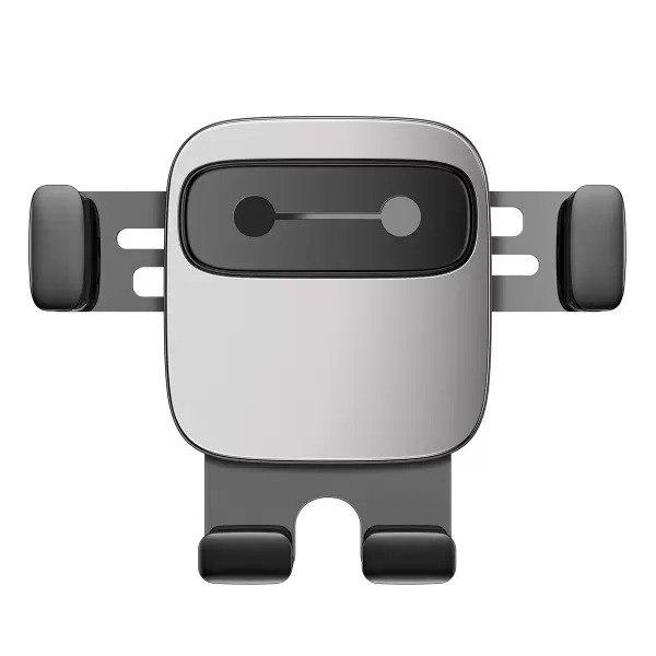 Автомобильный держатель для телефона BASEUS Cube Gravity Vehicle-Mounted Holder Silver (SUYL-FK0S) - фото 3 Автомобильный держатель для телефона BASEUS Cube Gravity Vehicle-Mounted Holder Silver (SUYL-FK0S) - фото 3