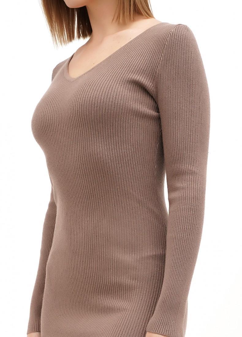 Сукня жіноча M&C р. 54 Бежевий (276258-54) - фото 3 Сукня жіноча M&C р. 54 Бежевий (276258-54) - фото 3