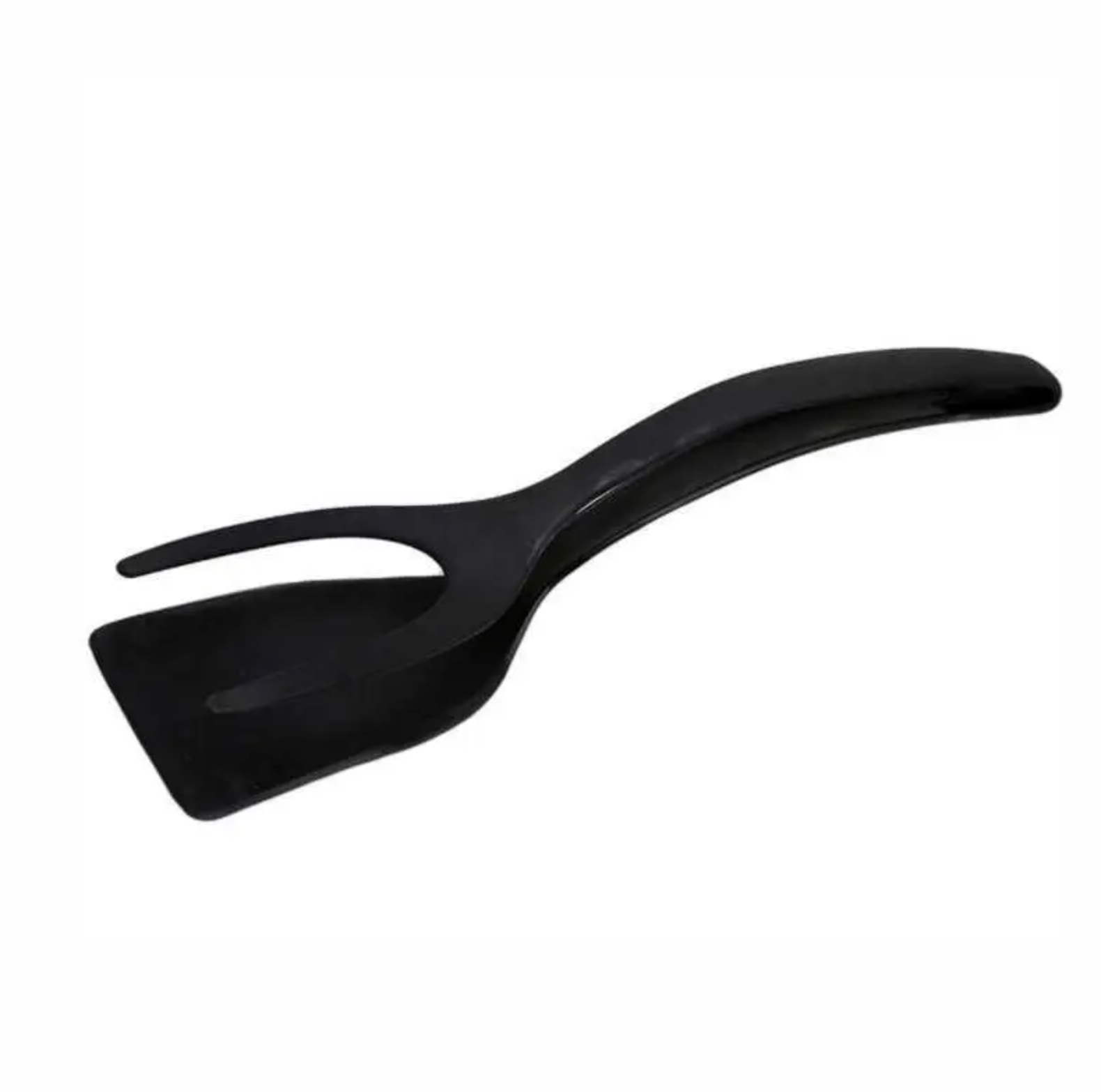 Лопатка-щипці кухонна термостійка 1 шт. Чорний (545164488)