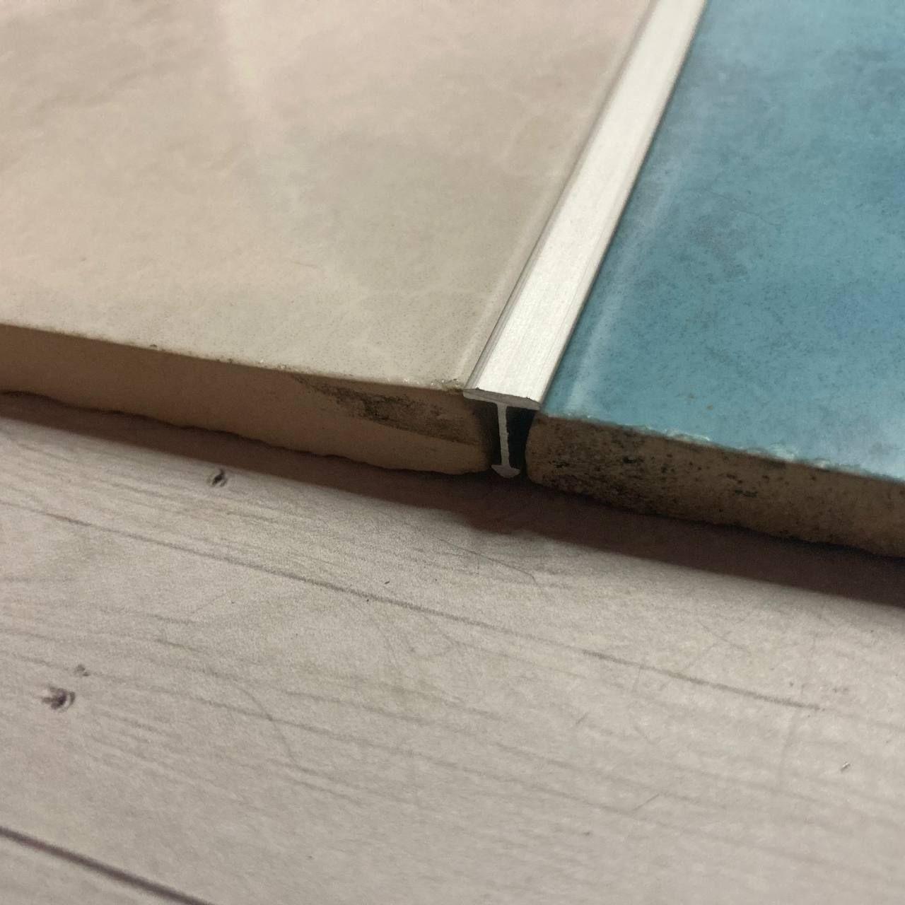 Т-профиль для плитки АТ 6 Алюминиевый анод 2,7 м Серебристый (3АТ6271) - фото 4 Т-профиль для плитки АТ 6 Алюминиевый анод 2,7 м Серебристый (3АТ6271) - фото 4