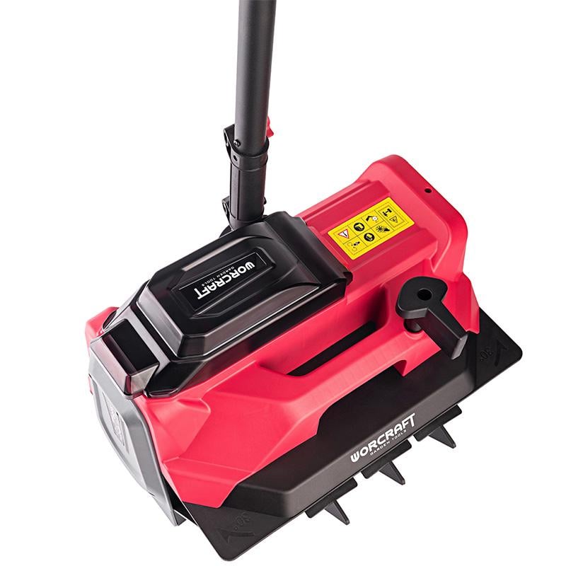 Снегоуборщик аккумуляторный бесщеточный Worcraft CST-S40LiB с аккумуляторами 2,4А и зарадным (43218) - фото 9