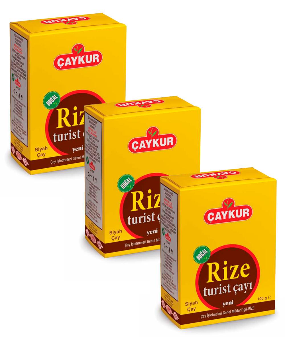 Чорний чай CAYKUR Rize Turist дрібнолистовий 100 г 3 шт. - фото 2 Чорний чай CAYKUR Rize Turist дрібнолистовий 100 г 3 шт. - фото 2