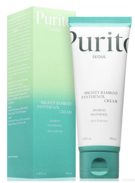 Крем зволожуючий з пантенолом PURITO Seoul Mighty Bamboo Panthenol Cream 100 мл (8809563103430)