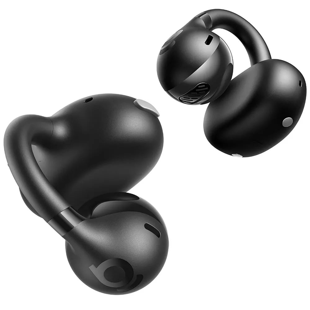 Наушники беспроводные BASEUS Bass BC1 Open Ear TWS Bluetooth 6.0 Type-C Черный (A0102400) - фото 2 Наушники беспроводные BASEUS Bass BC1 Open Ear TWS Bluetooth 6.0 Type-C Черный (A0102400) - фото 2