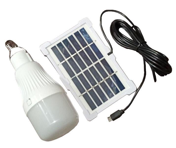 Лампа із сонячною панеллю CCLAMP CL-022 акумуляторна з гачком