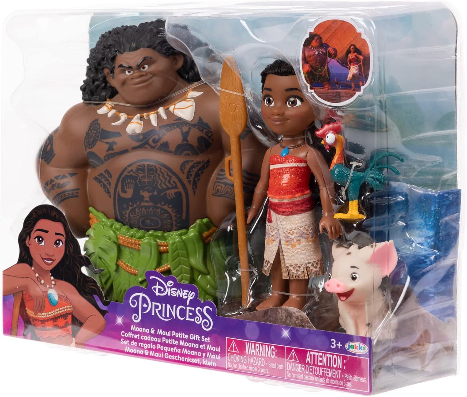 Набор кукол Disney Princess Moana & Maui Petite Doll Gift Set! (223124) - фото 7