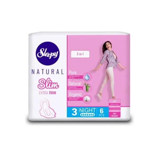 Прокладки гигиенические ультратонкие Sleepy Slim Night-3 №6 320 мм (000006112)