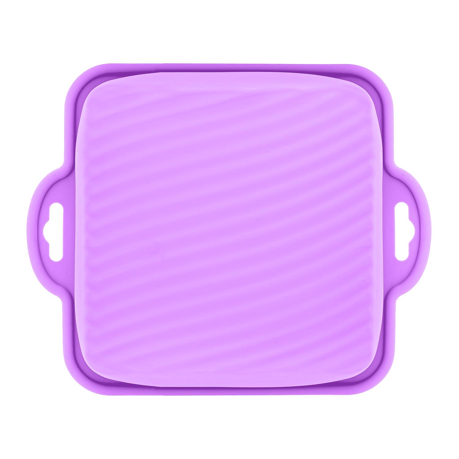 Форма для випічки A-PLUS 18х18 см Фіолетовий (2049318728) - фото 5 Форма для випічки A-PLUS 18х18 см Фіолетовий (2049318728) - фото 5