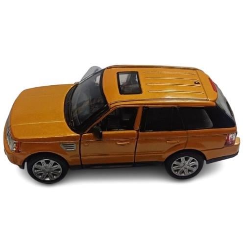 Машинка металлическая инерционная Kinsmart Range Rover Sport желтый (KT5312W)