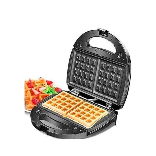 Мультимейкер Rainberg RB-5408 вафельниця/бутербродниця/горішниця/гриль 2200 Вт 4в1 (332360)