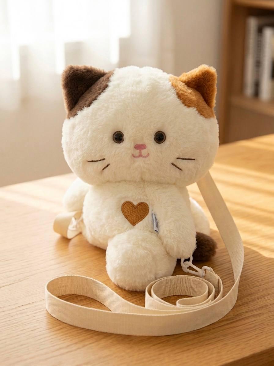 Рюкзак-игрушка детский Котик 30 см (1034-1)