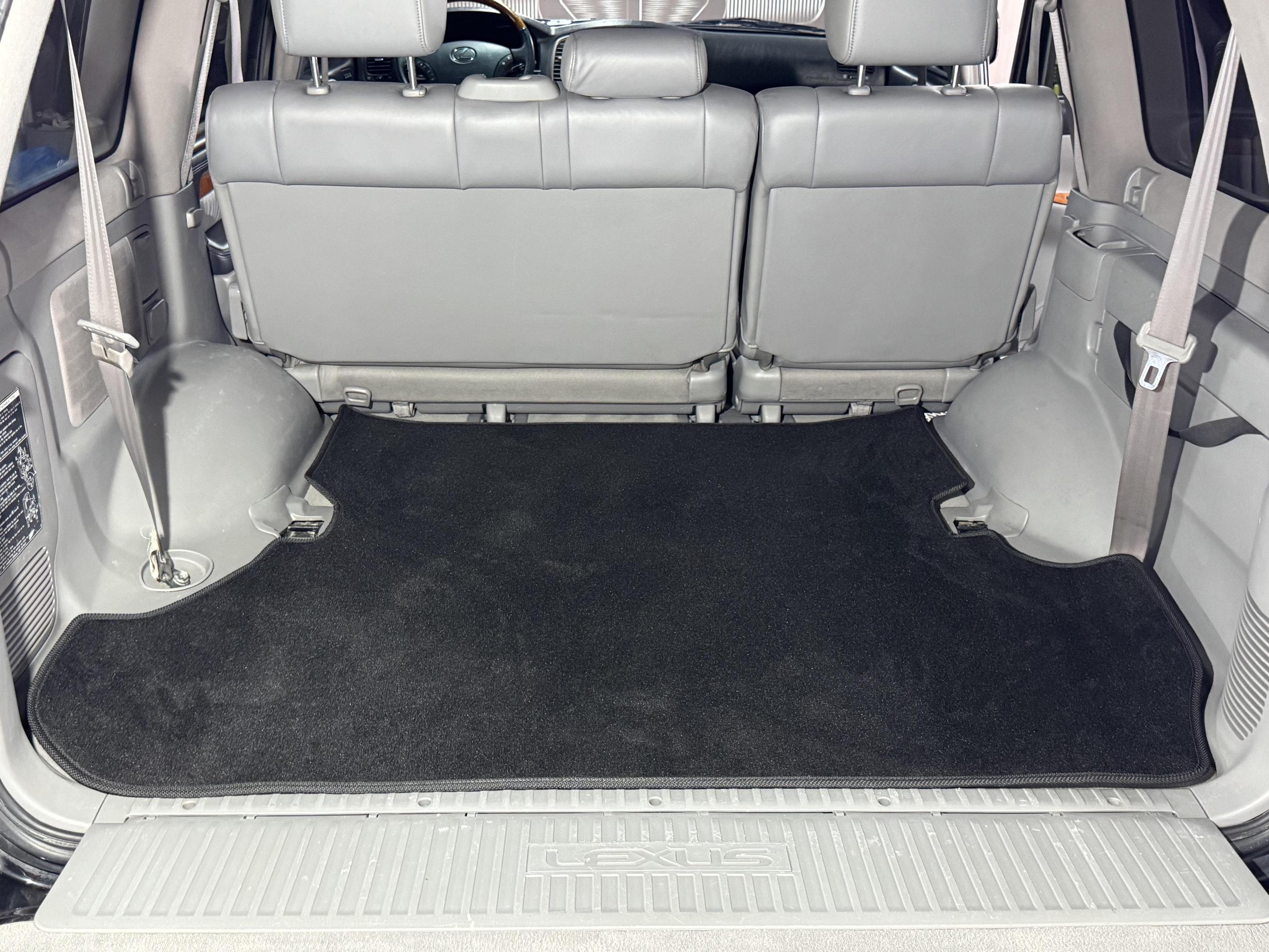 Коврик багажника Premium 2 шт 7 мест Digital Designs для Lexus LX470 ткань Черный