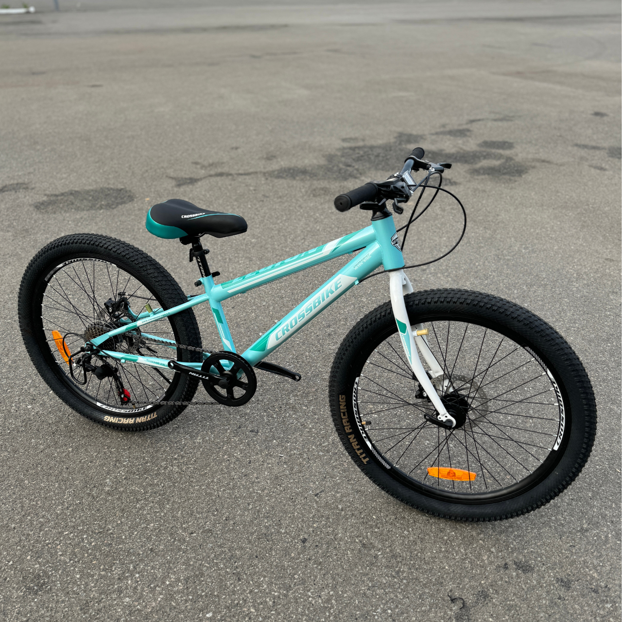 Велосипед CrossBike Legion 2024 24" 11" Light Blue - фото 4