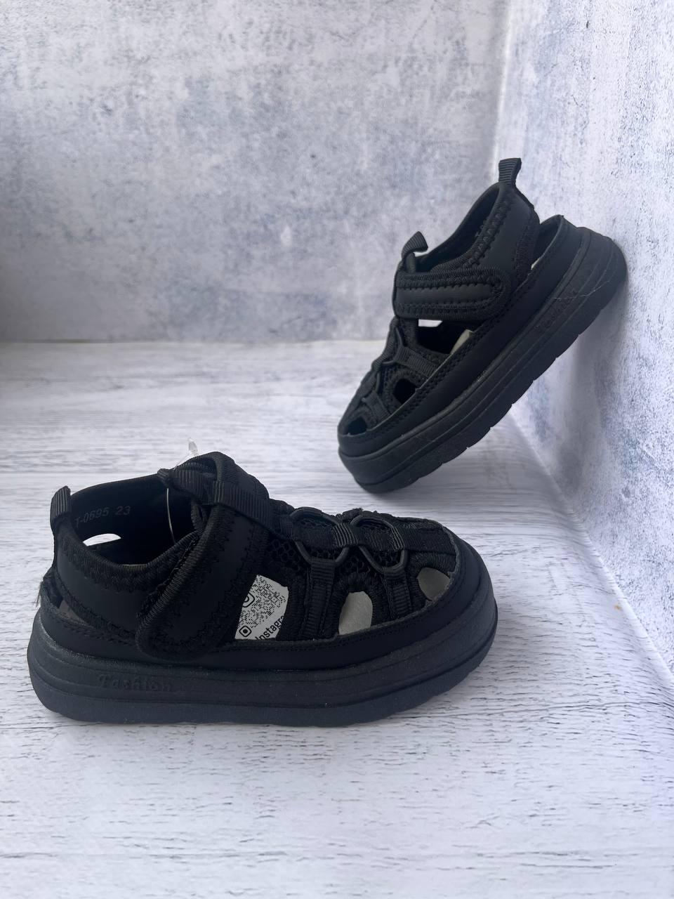 Сандали детские ТОМ.М универсальные р. 24 Черный (17713134)