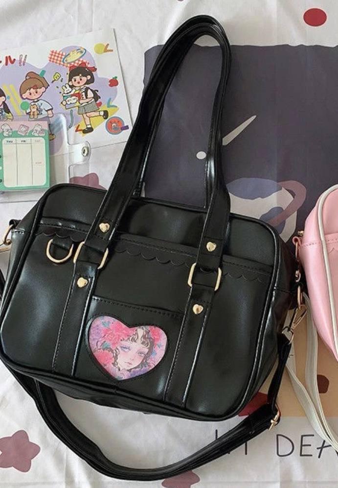 Сумка с экраном для игрушек и картинок в японском стиле Черный (2600701811) - фото 4 Сумка с экраном для игрушек и картинок в японском стиле Черный (2600701811) - фото 4