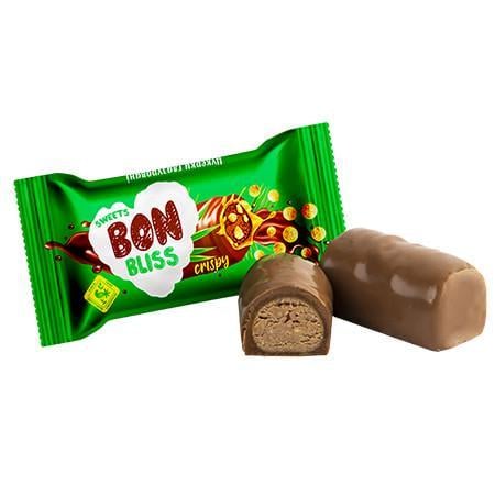 Цукерки глазуровані BON BLISS хрусткий 1кг (214246)