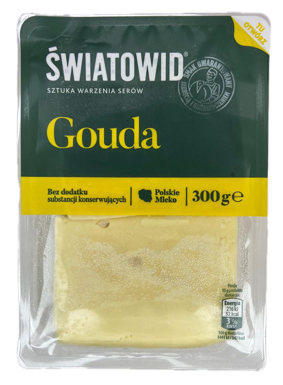 Сырная нарезка Гауда Swiatowid 300 г (5904456486682)
