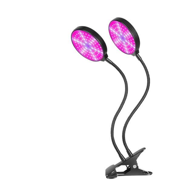 Лампа для растений ультрафиолетовая LED Plant Grow Lamp Growing Lighting Aluminum 30 Вт