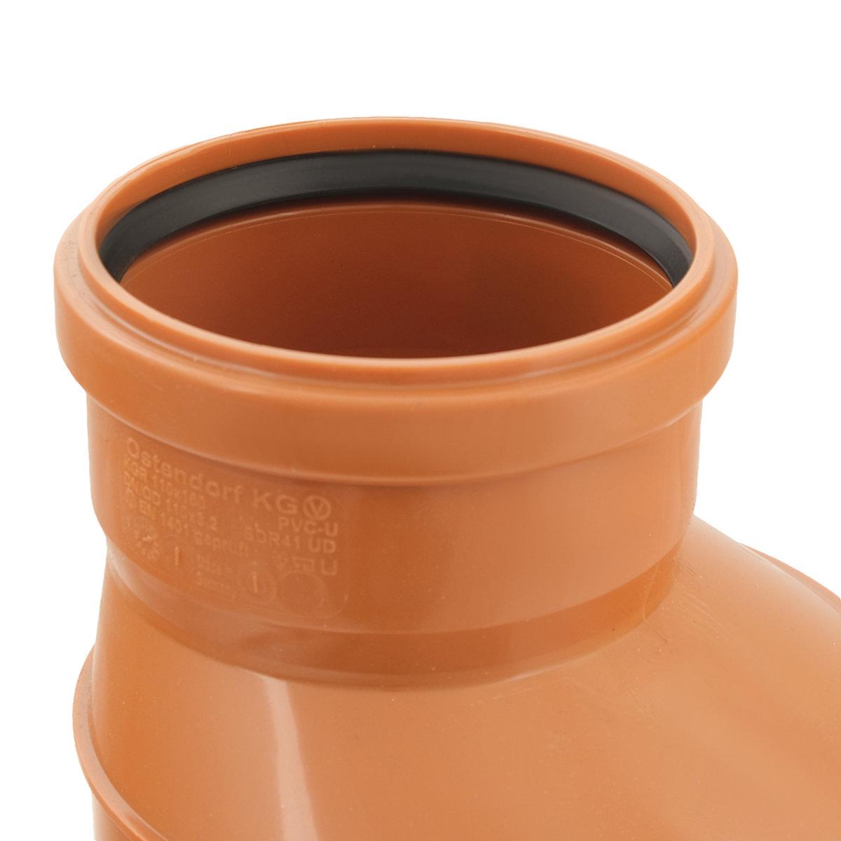 Редукція зовнішня Ostendorf ексцентрична Ф 160х110 мм (32430) - фото 3 Редукція зовнішня Ostendorf ексцентрична Ф 160х110 мм (32430) - фото 3