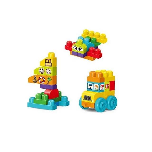 Конструктор детский 38 деталей/колеса/наклейки Multicolor (163330)