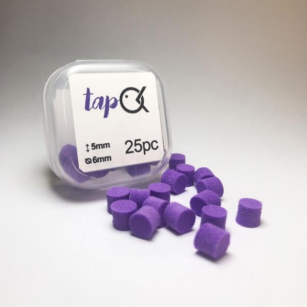Штучна насадка Ok-Tackle TapOk EVA 6 мм 25 шт. Фіолетовий (tap6violet2)