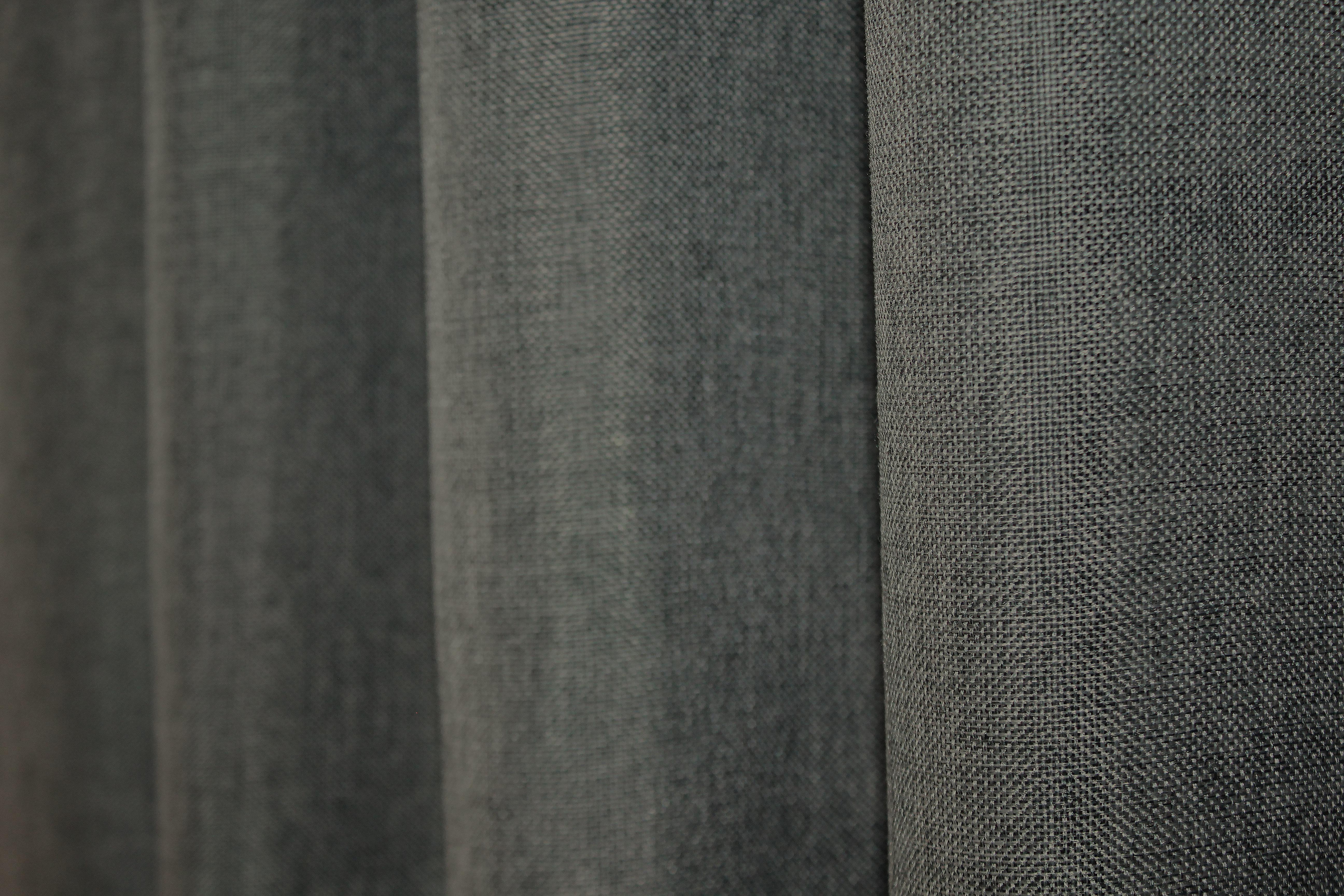 Комплект штор VR-Textil №1282ш лен/мешковина 130х170 см 2 шт. Серый (35-0084) - фото 7