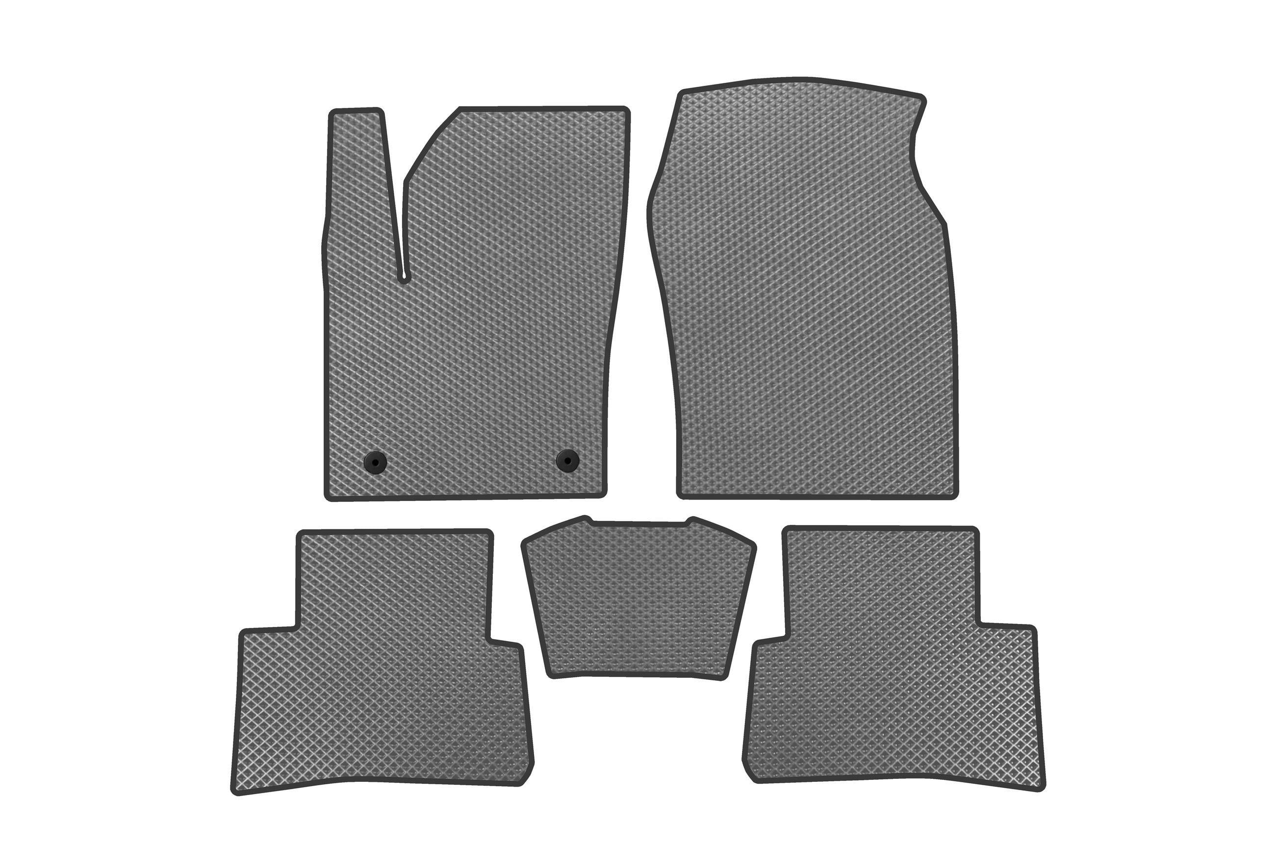 Коврики автомобильные Digital Designs EVA для Toyota C-HR 2023- гг. этилвинилацетат Серый (184025)