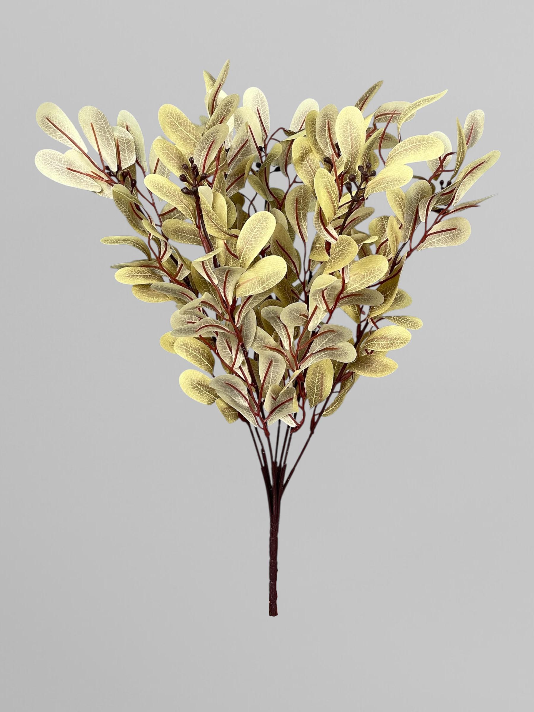 Штучний самшит сатиновий 47 см Оливковий (Р05027)