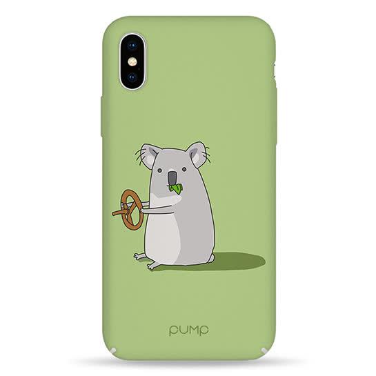 Чохол Pump Tender Touch Case для iPhone X/XS Koala Driver З малюнком Зелений