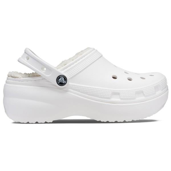 Сабо Crocs Classic Platform Lined Clog M7 р. 39/25,5 см White (20566528)